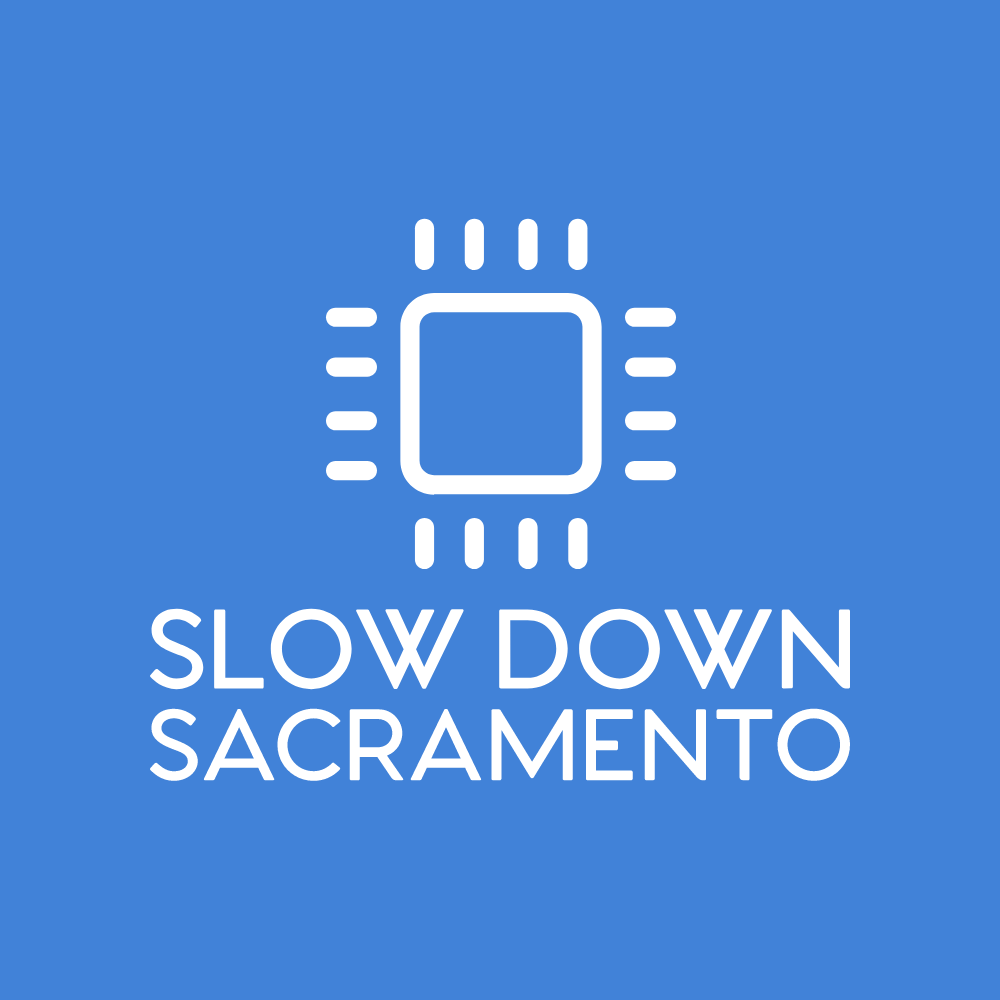 Slow Down Sacramento Traffic Safety Forum - logo